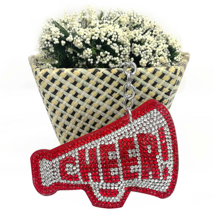 Portachiavi lettere velluto