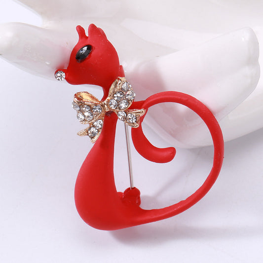 Spilla animale strass cartone animato