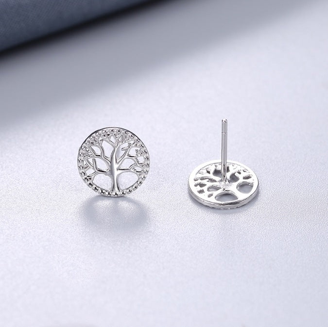 Orecchini albero zircone