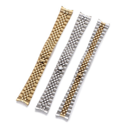 Orologio bracciale acciaio solido