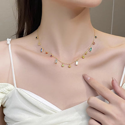 Collana da Collo Zirconi