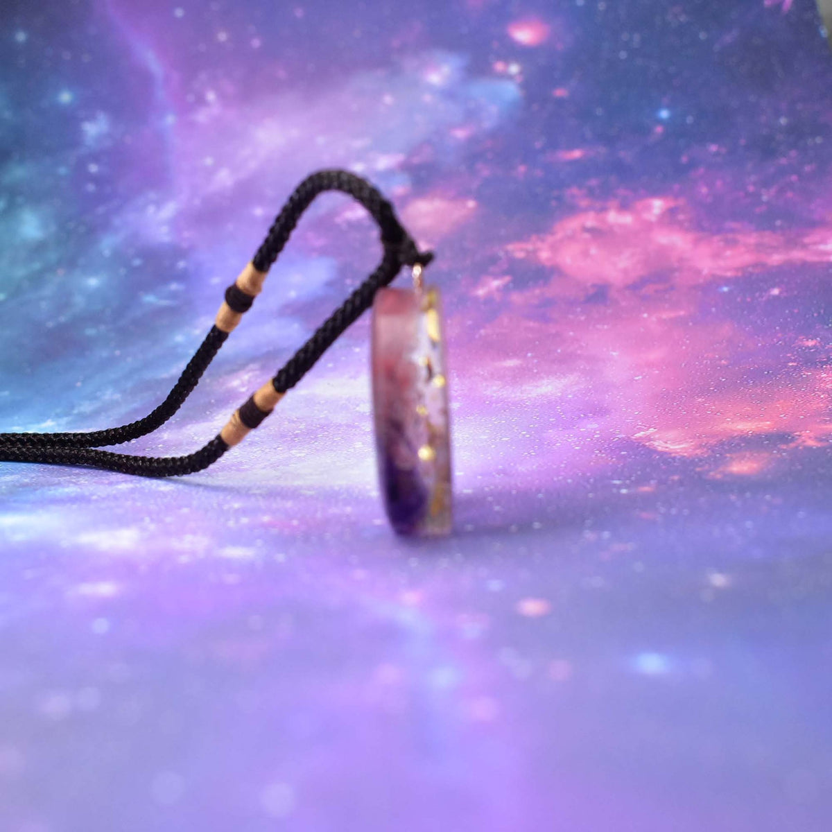 Collana Resina Cristallo