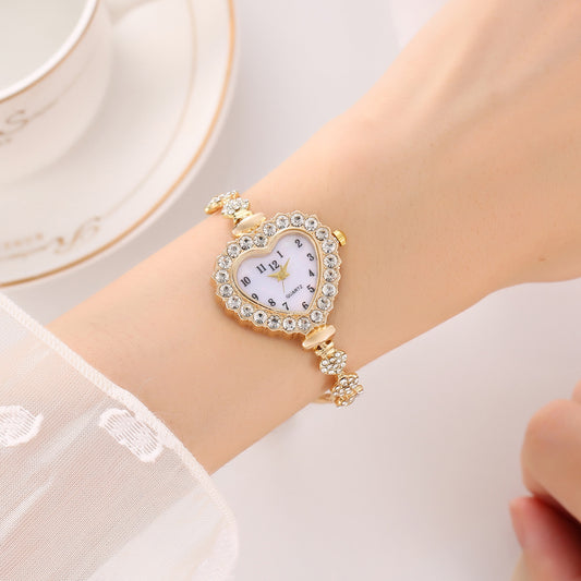Orologio da donna cuore diamanti