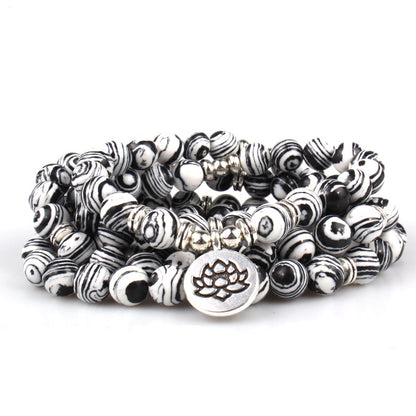 Bracciale con pendente loto