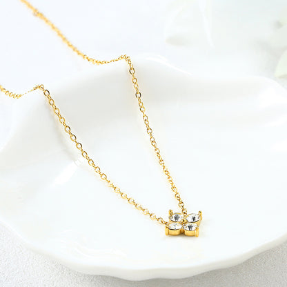 Set collana, braccialetto, orecchini gipsofila
