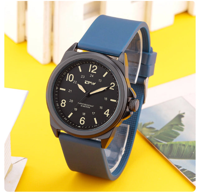 Orologio quarzo retrò semplice