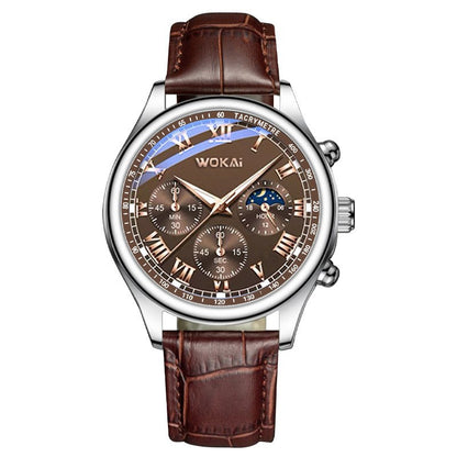 Orologio uomo pelle sport casual