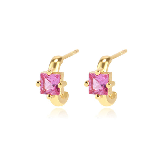 Orecchini farfalla geometrica da donna