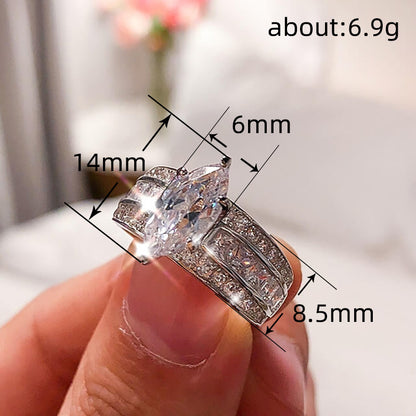 Anello con intarsi