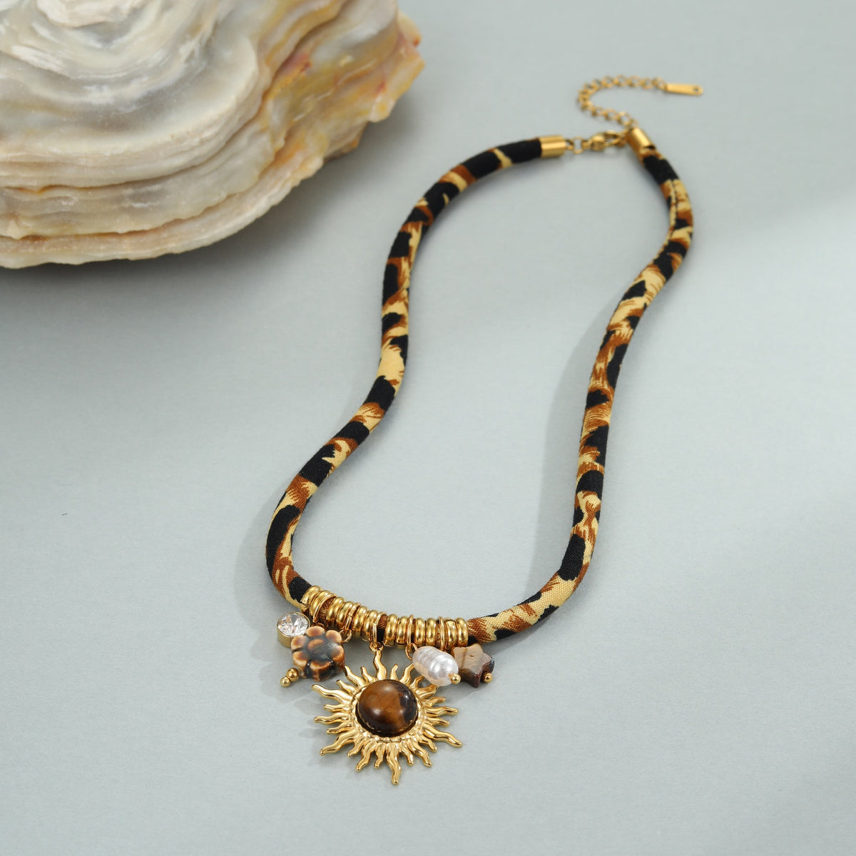 Collana Motivo Leopardato