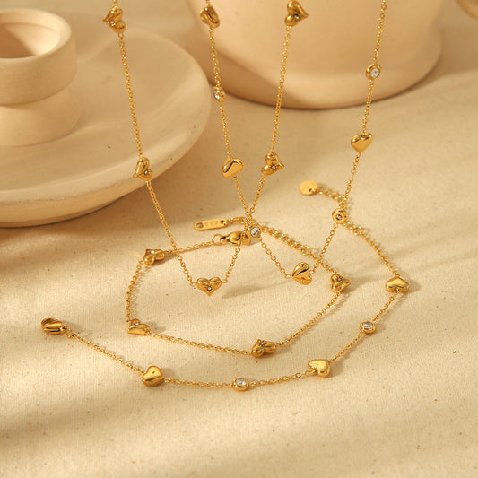 Collana Cuore Titanio