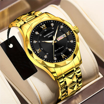 Orologio da uomo con cinturino corda