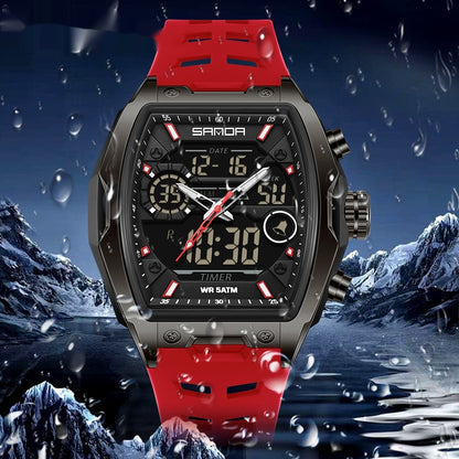 Orologio sportivo impermeabile a cilindro