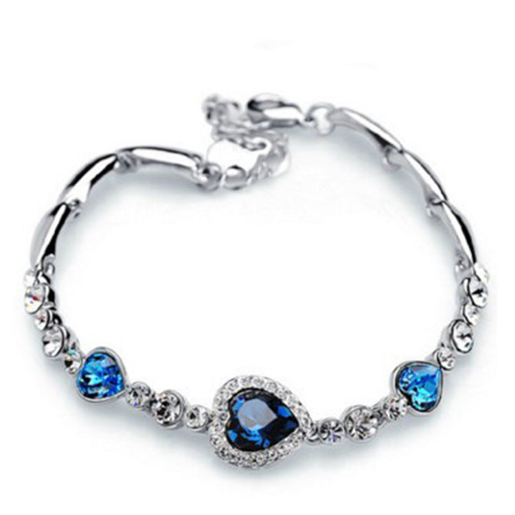 Set cristalli zircone blu