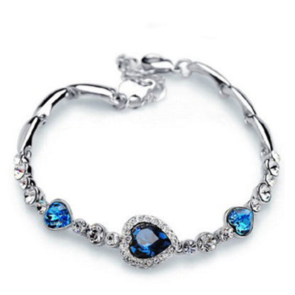 Set cristalli zircone blu