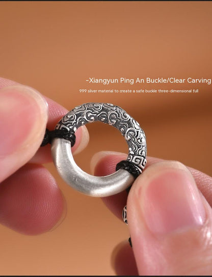 Bracciale Intrecciato in argento 999