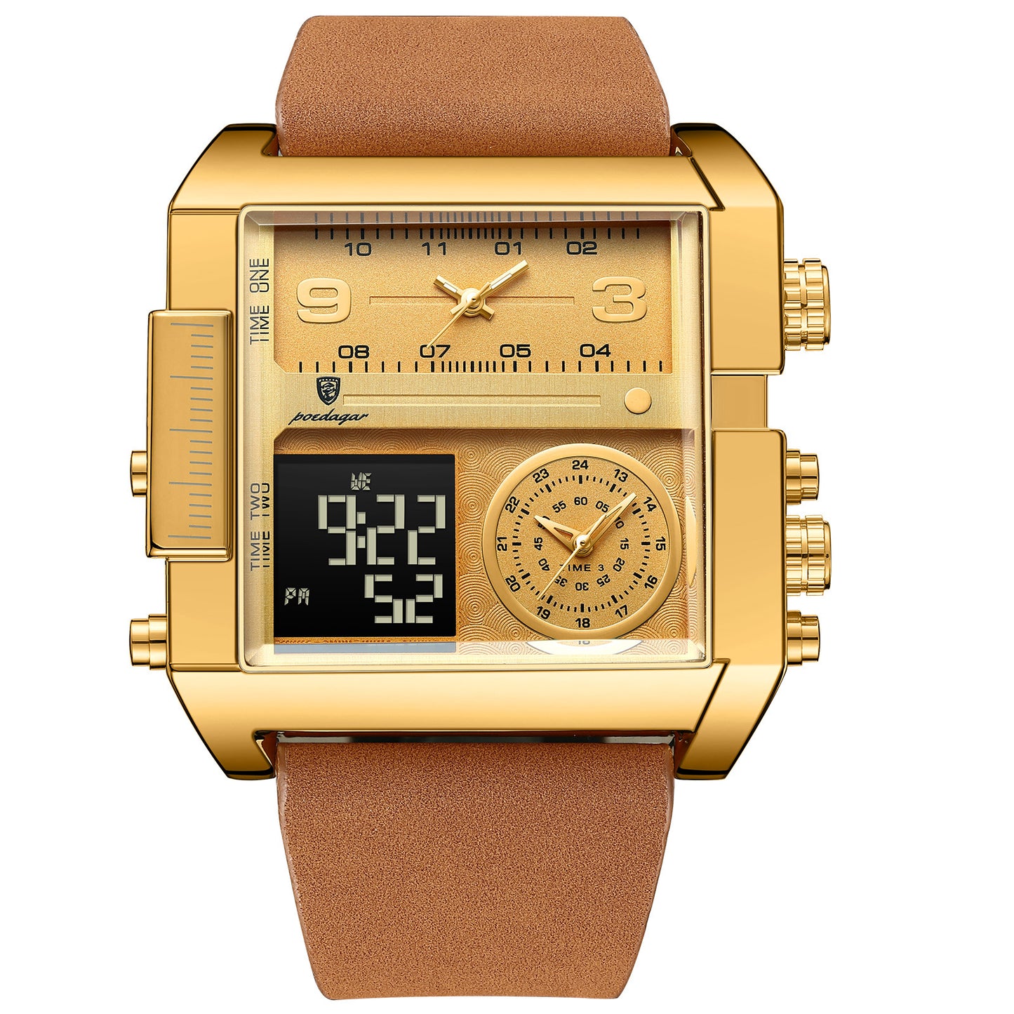 Orologio doppio schermo quarzo