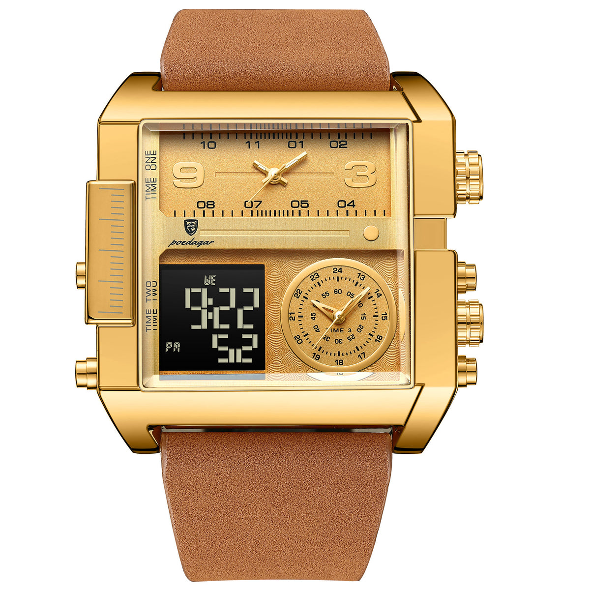 Orologio doppio schermo quarzo
