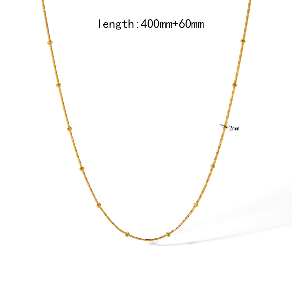 Collana acciaio inox personalizzabile