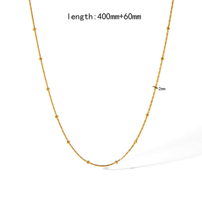 Collana acciaio inox personalizzabile