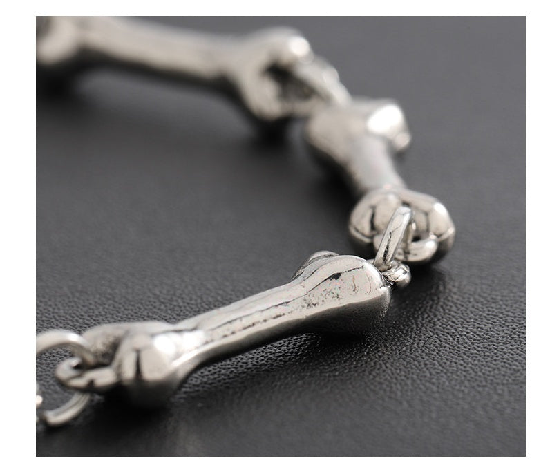 Bracciale osso e cordino