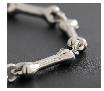 Bracciale osso e cordino