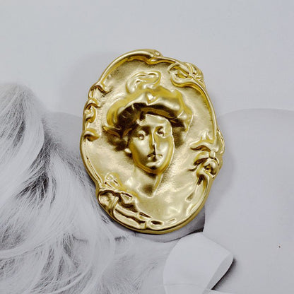 Spilla Oro Opaco