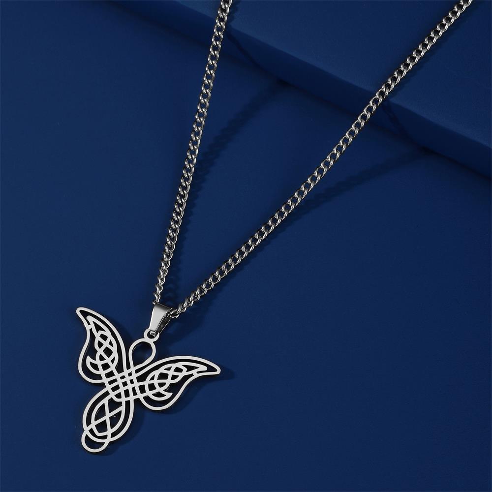 Collana farfalla con ciondolo