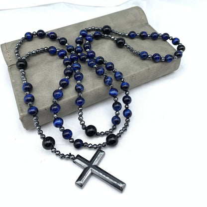 Collana croce religiosa da uomo