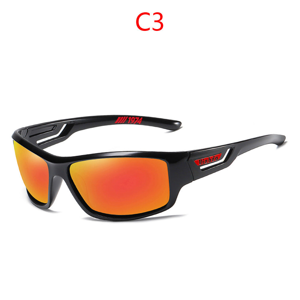 Occhiali da ciclismo polarizzati anti-vento