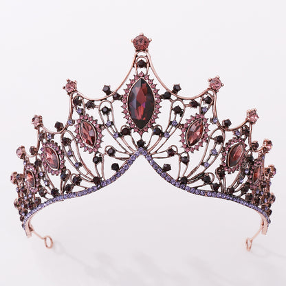Tiara barocca nera