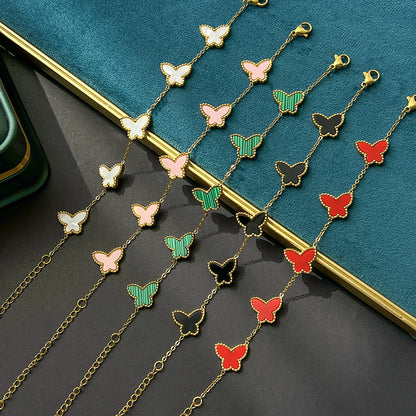 Bracciale farfalla titanio