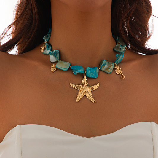 Collana Stella Marina vento oceanico