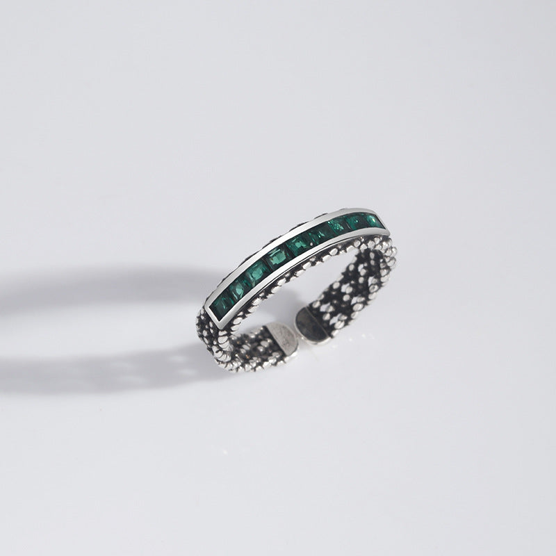 Anello intrecciato vintage da donna