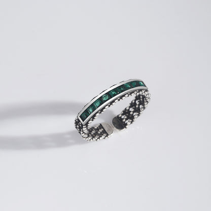 Anello intrecciato vintage da donna