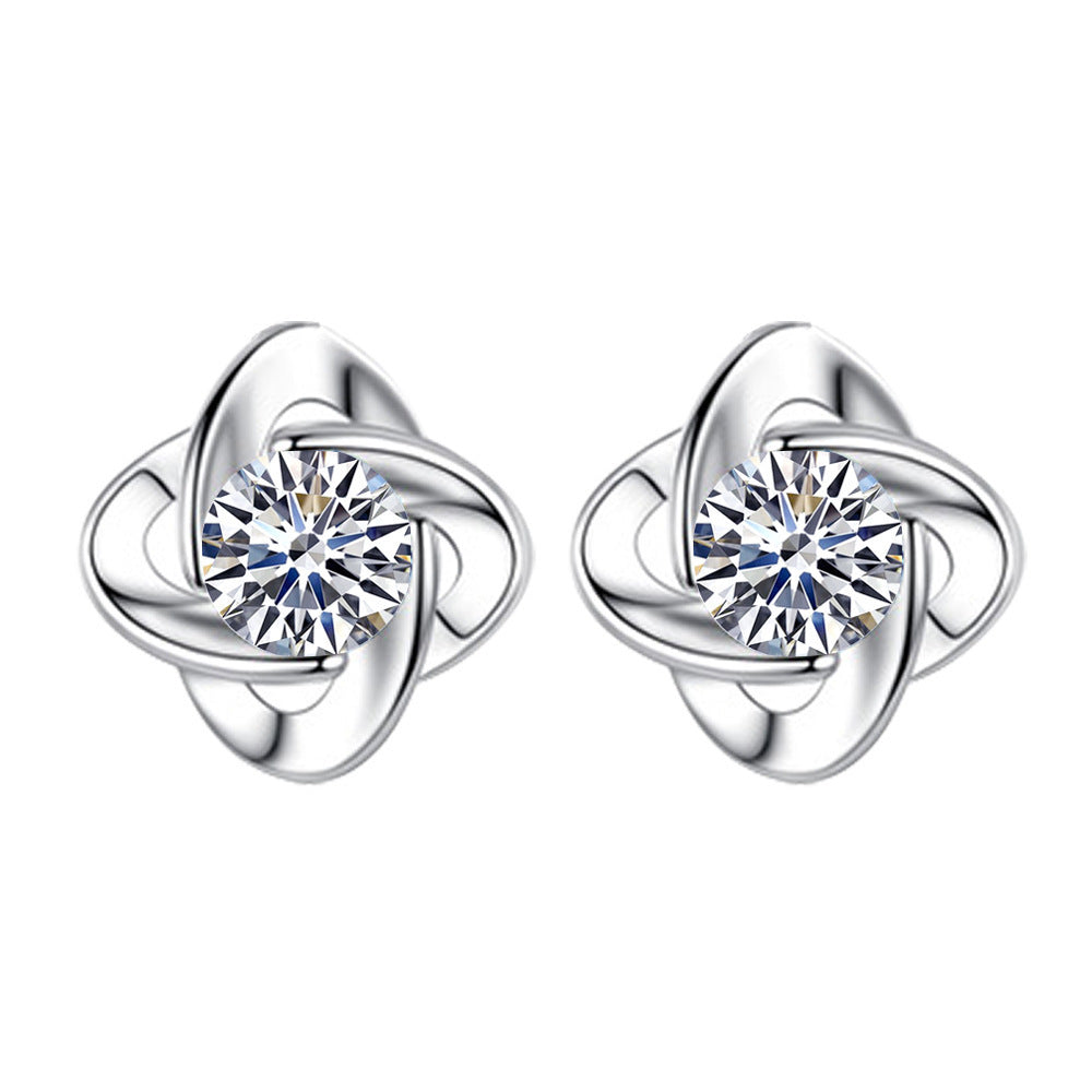 Collana trifoglio cuore