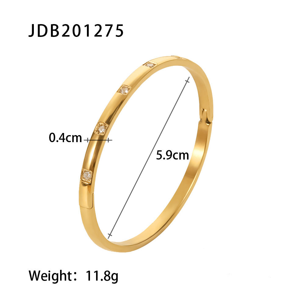 Bracciale titanio stile retrò