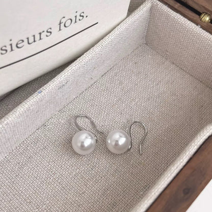 Orecchini clip con perle