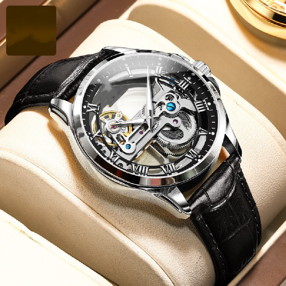 Orologio meccanico impermeabile luminescente