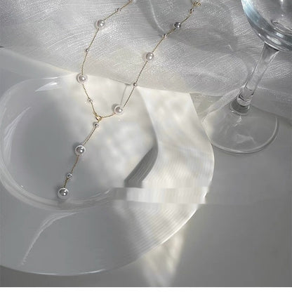 Collana perle clavicola