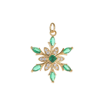 Collana zirconi dorata