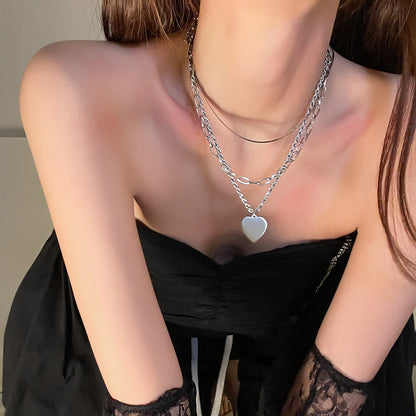 Collana multistrato amore