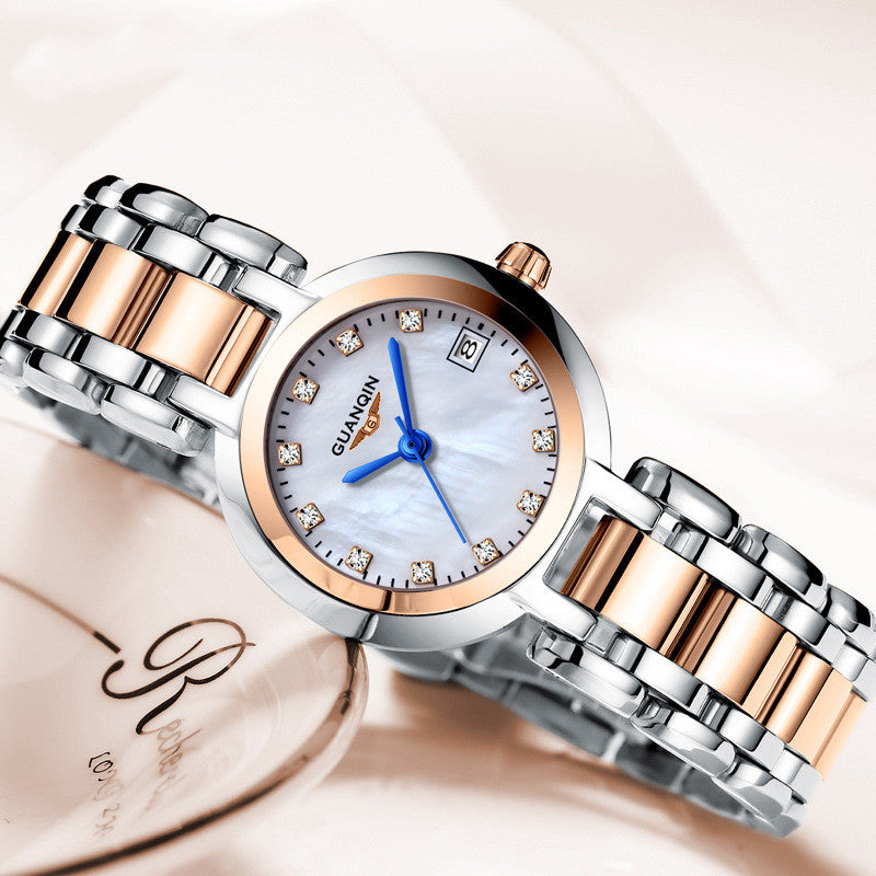 Orologio donna acciaio compatto