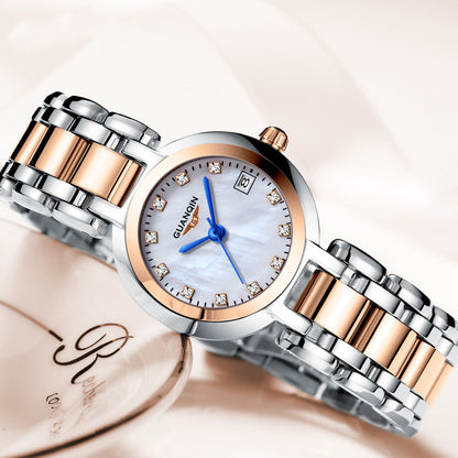 Orologio donna acciaio compatto