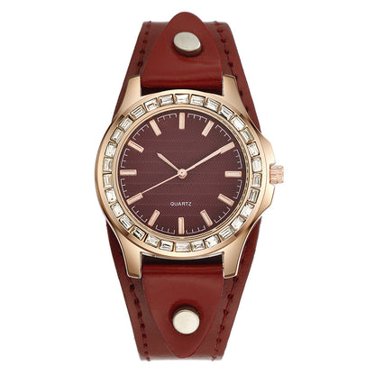 Orologio bracciale con diamanti pavé
