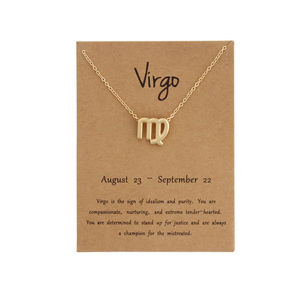 Collana segno zodiacale oro