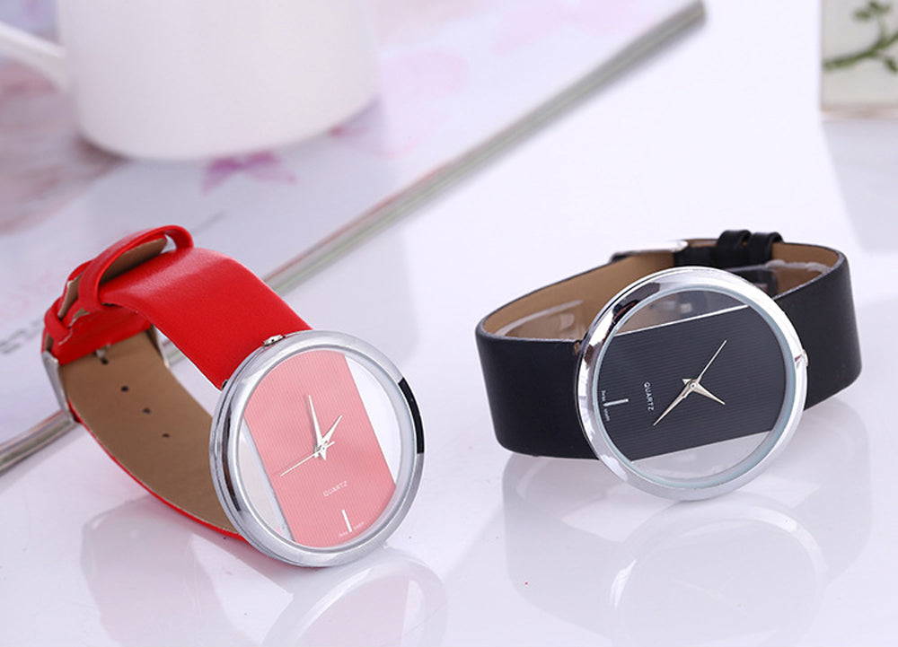 Orologio donna trasparente