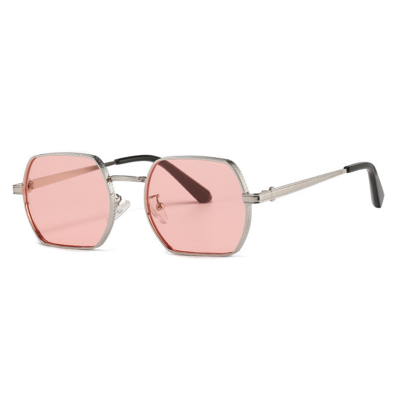 Occhiali poligonali donna