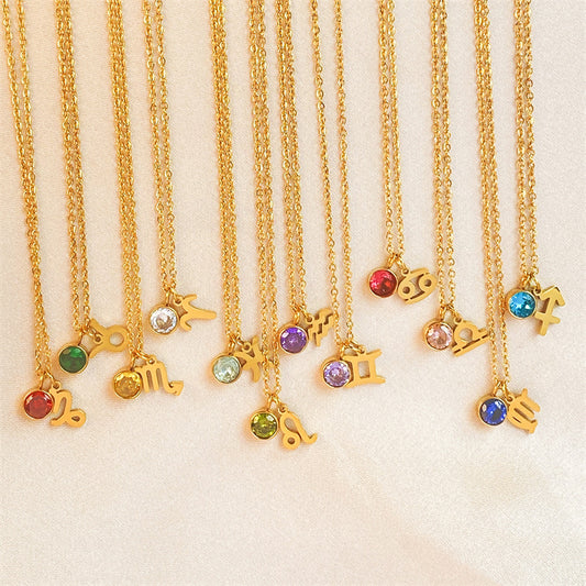 Collana costellazioni dorata