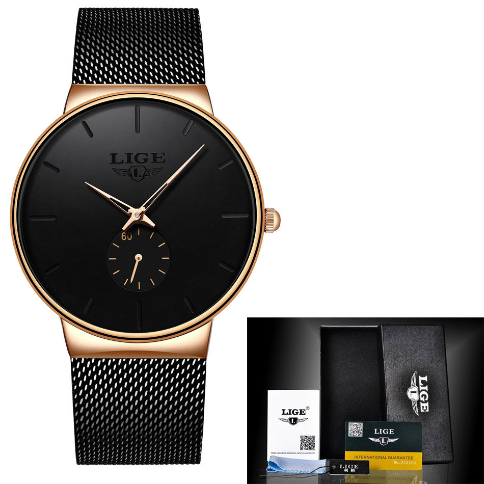 Orologio uomo cinturino a rete
